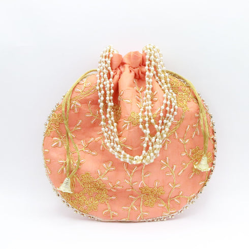 Jewelry Designer Women Potli Bags, Evening Handbags for women