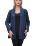 Solid Open Front Long Knited Cardigan Bolero Shrug - T611