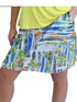 2 Tier Skort with side seam pockets and elasticized waist line - SH011