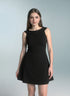 Cowl Neck Sleeveless Dress - D115