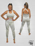 Workout Sets for Women 3 PCS Yoga Outfits Activewear Set