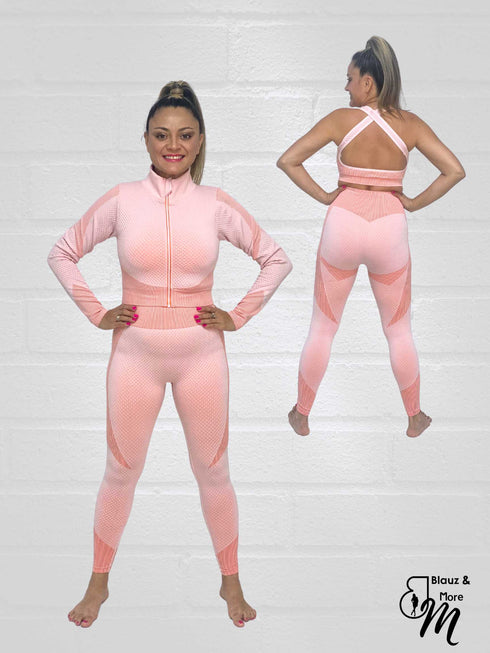 Workout Sets for Women 3 PCS Yoga Outfits Activewear Set