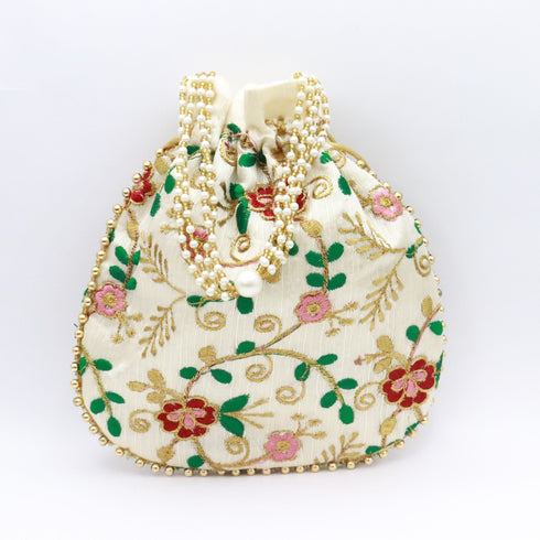 Jewelry Designer Women Potli Bags, Evening Handbags for women