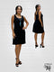 SUNDRESS - Skater Style tank dress with strappy back - D001