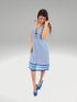 SUNDRESS - Skater Style tank dress with square back - D2001