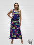 Ruffle Maxi Dress Sleeveless - D2211