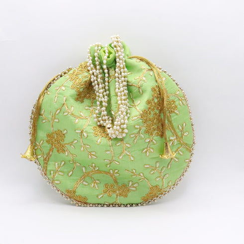 Jewelry Designer Women Potli Bags, Evening Handbags for women