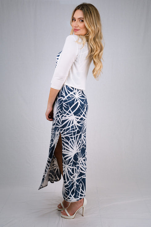 Bolero with 3/4 sleeves - T360