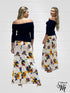 Basic Foldable High Waist Maxi Skirts - SK007