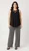 Mid Rise Straight Leg Pull-on Palazzo in solid colors Lounge Wide Leg casual Flowy Pants - P015