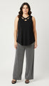 Mid Rise Straight Leg Pull-on Palazzo in solid colors Lounge Wide Leg casual Flowy Pants - P015