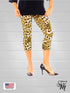 Printed Capri length Leggings - P018