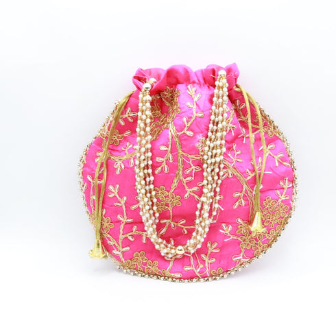 Jewelry Designer Women Potli Bags, Evening Handbags for women