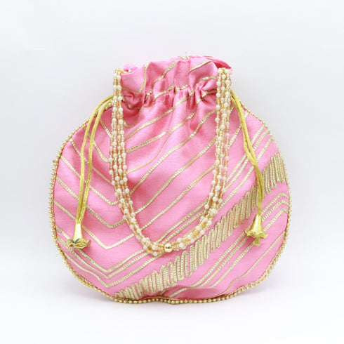 Jewelry Designer Women Potli Bags, Evening Handbags for women