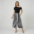 Elastic waist wide leg Pull-on Gaucho - P2006