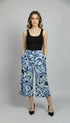 Elastic waist wide leg Pull-on Gaucho - P2006