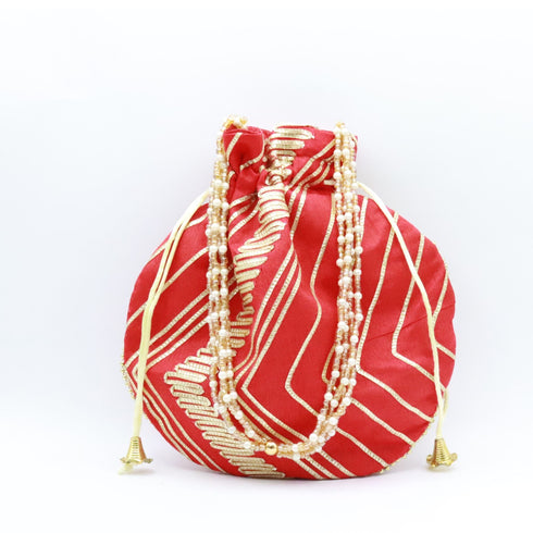 Jewelry Designer Women Potli Bags, Evening Handbags for women