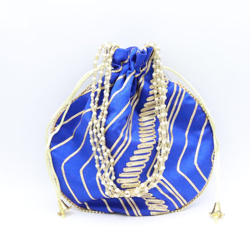 Jewelry Designer Women Potli Bags, Evening Handbags for women