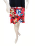 3 Tier PRINTED SKORT with the Ruffle in the center - SH001
