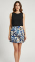 2 Tier DIGITAL PRINT SKORT with the Ruffle in the center - SH2001