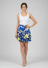 2 Tier DIGITAL PRINT SKORT with the Ruffle in the center - SH2001