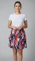2 Tier DIGITAL PRINT SKORT with the Ruffle in the center - SH2001