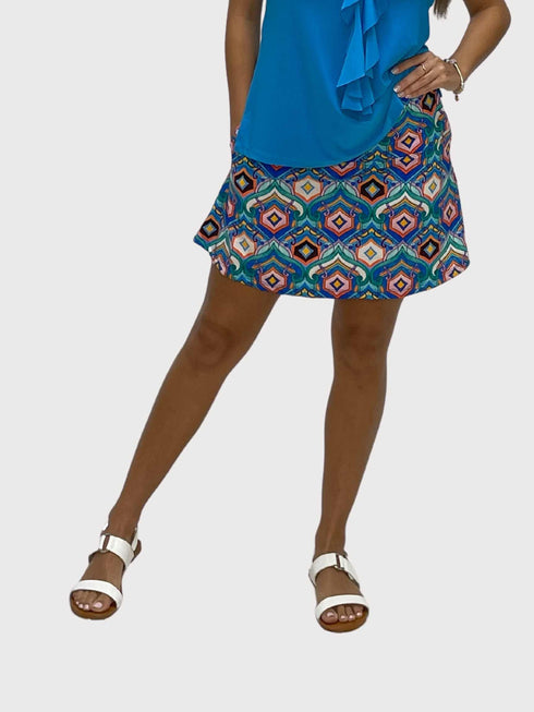 Women Digital Print Golf Short Skort with Pockets - SK2013