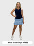 Women Golf Skort with ruffle on bottom & Pockets - SK2014