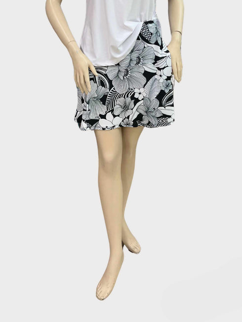 Women Digital Print Golf Short Skort with Pockets - SK2013