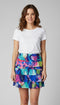 3 Tier DIGITAL PRINT SKORT with the Ruffle in the center - SK2016