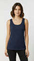 Round Neck Basic Solid Tank Top - T318