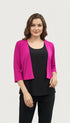 Bolero with 3/4 sleeves - T360