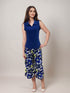Chic Sleeveless V-Neck Solid Top with Collar - T636