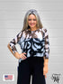 Asymmetrical Poncho Top - T637