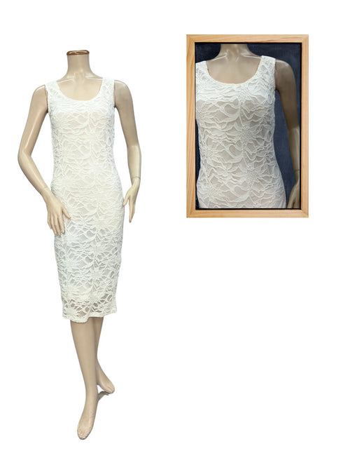 Sleeveless Bodycon Lace Dress