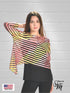Asymmetrical Poncho Top - T637