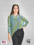 Asymmetrical Poncho Top - T637
